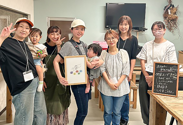 赤ちゃん食堂「ぽこあぽこ」のメンバー