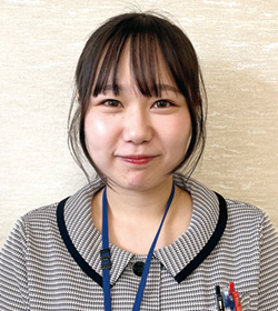 総務部秘書課 兼 広報課　森岡未侑