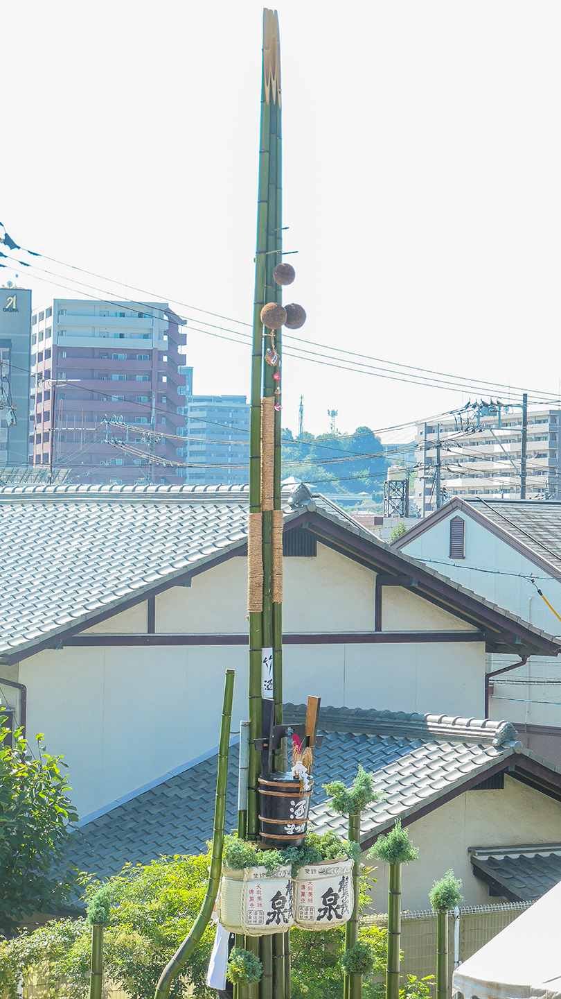 賀茂鶴酒造の竹酒