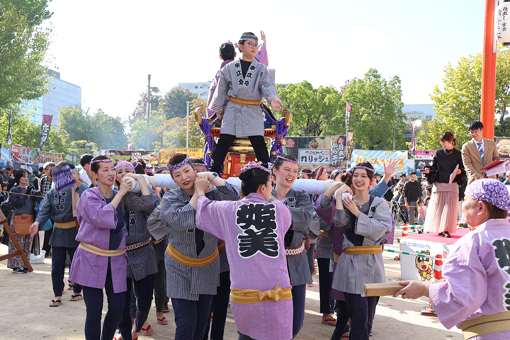 昨年の姫みこし