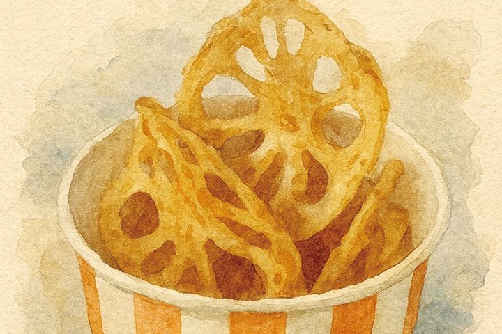 レンコンチップス