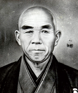 図2 沖田嘉市氏の肖像画