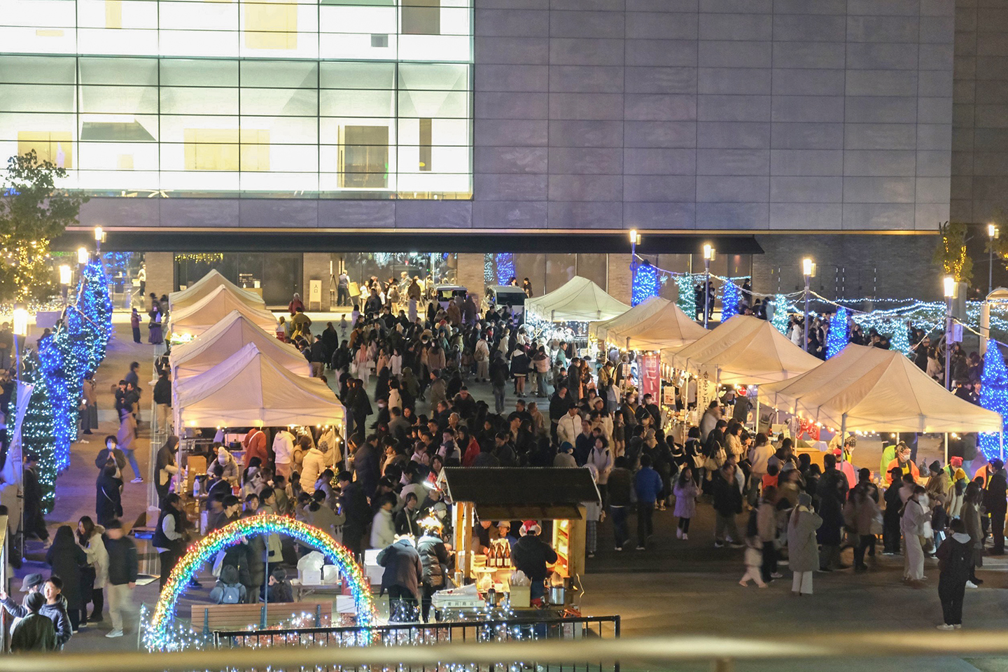昨年のクリスマスマーケット