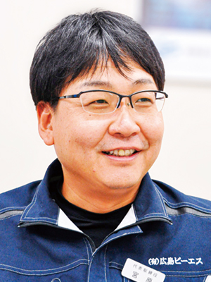 広島ピーエス 宮原 和樹氏