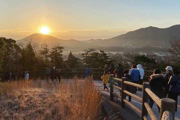 黒瀬富士 日の出ウォーク