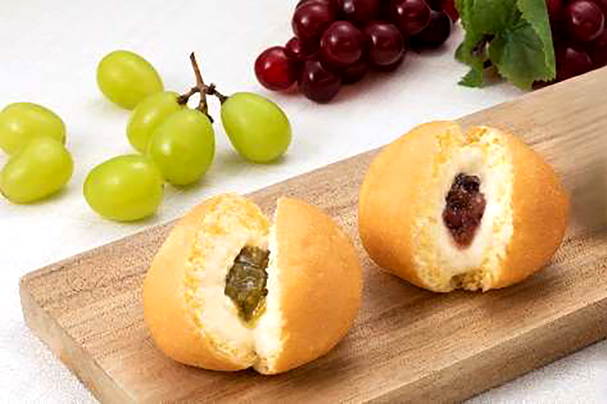 果実なクリームパン(シャインマスカット)