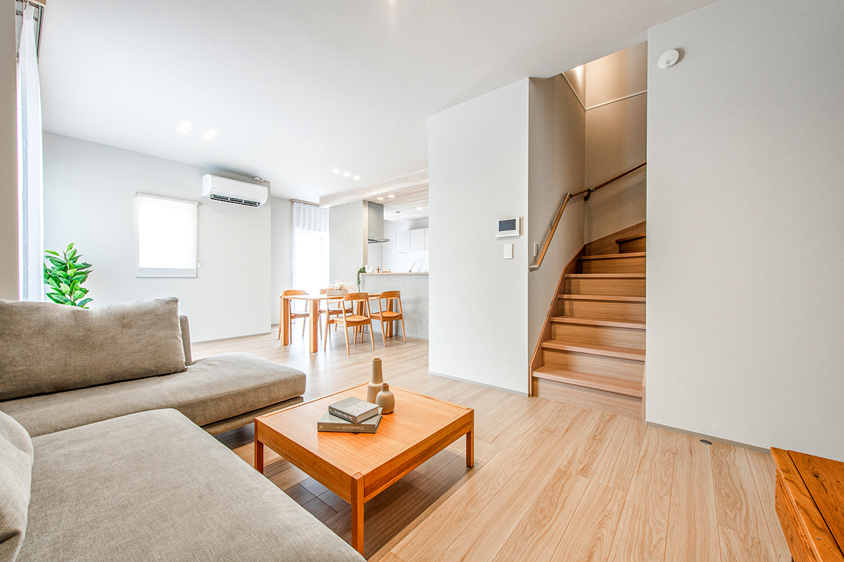 グレージュで統一されたおしゃれな空間