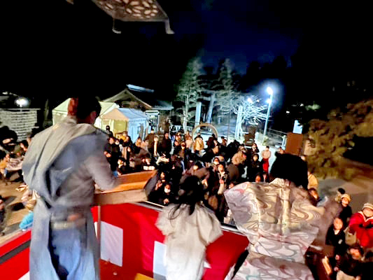 新宮神社_豆撒き