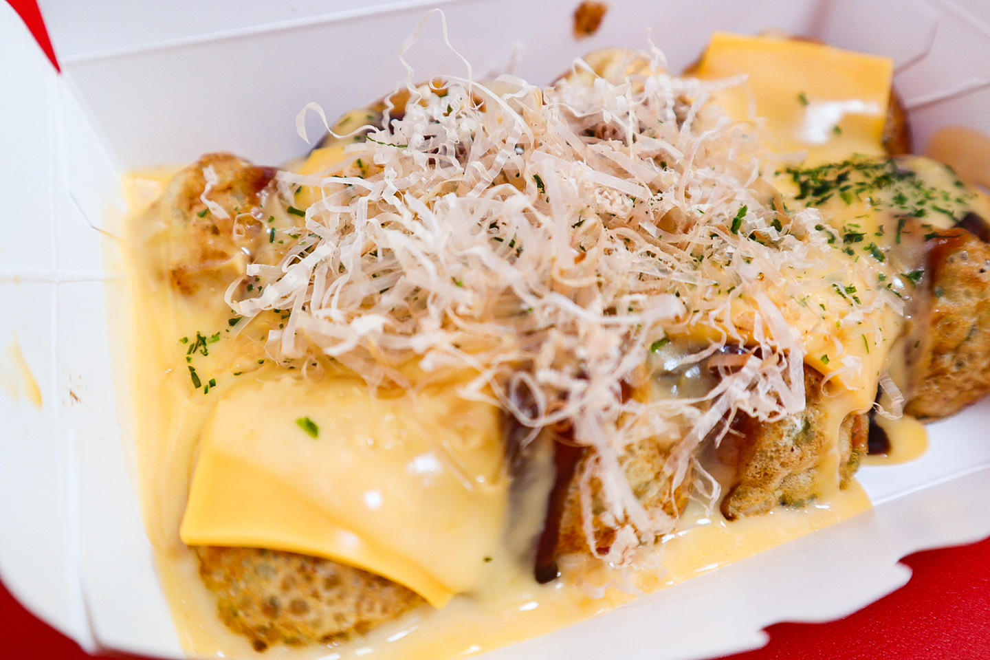 なかよし屋のチーズがたっぷらぁ!