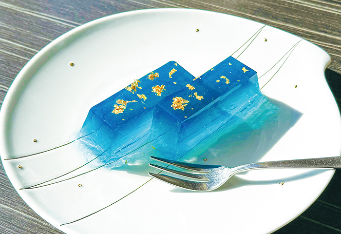 新商品の「星降る夜のゼリー」(提供写真)