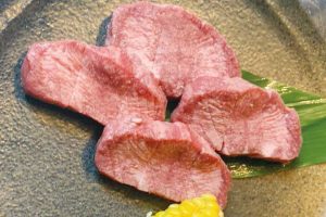 焼肉 沖田屋の特上タン