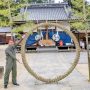 新宮神社に茅の輪を設置 6月30日に夏越の大祓【東広島投稿バコ】